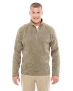 Devon & Jones Adult Unisex Bristol Sweater Fleece Quarter-Zip Jacket With Pockets